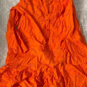 Vibrant Orange Dress